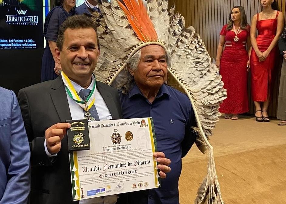 Urandir Fernandes de Oliveira — Comendador no Senado Federal · Empresário e Palestrante — Foto Oficial